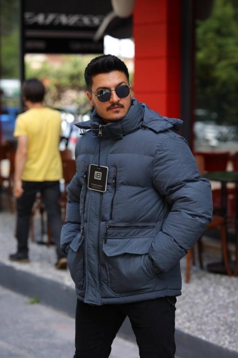 Kurtka męska zimowa Roz S-2XL, 1 Kolor Paczka 5 szt